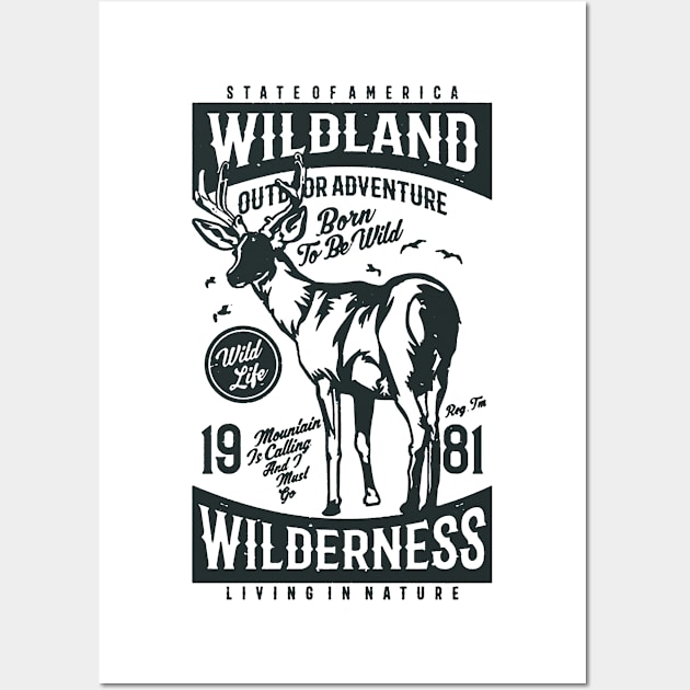 Wild Wilderness Wall Art by JakeRhodes